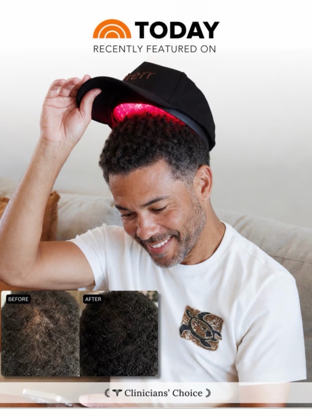 KIERR 312 Dual Wave Laser Hair Growth Therapy Cap - LED Scalp Treatment